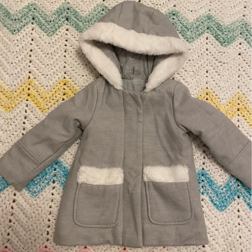 Simple Joys by Carters pea coat. Size 2T